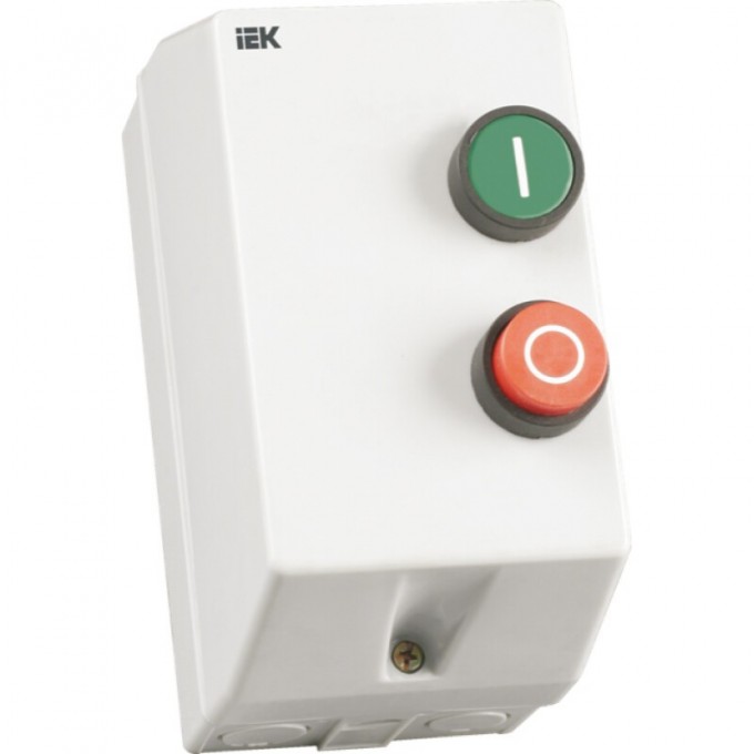 Контактор IEK КМИ11860 18А в оболочке 380В/АС3 IP54 - KKM16-018-380-00